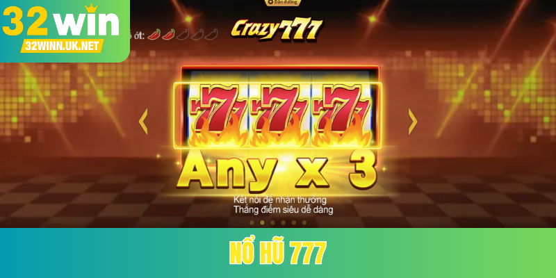 Nổ hũ 777