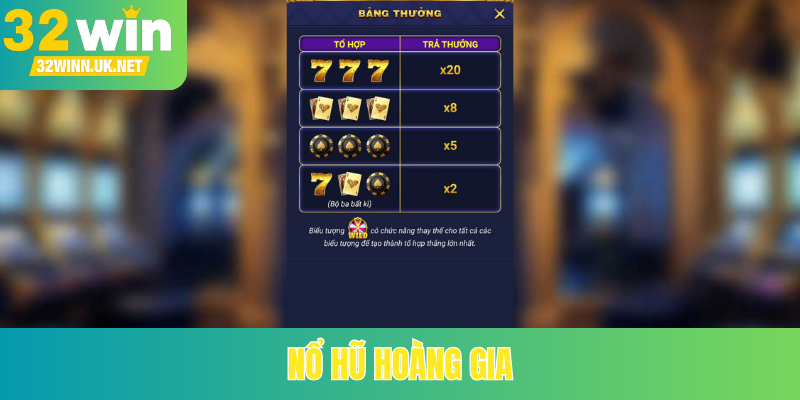 Nổ hũ hoàng gia