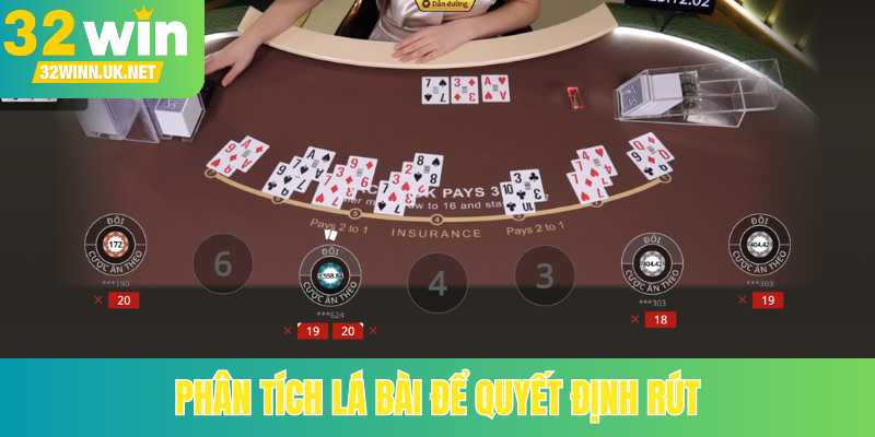 Phân tích lá bài để quyết định rút